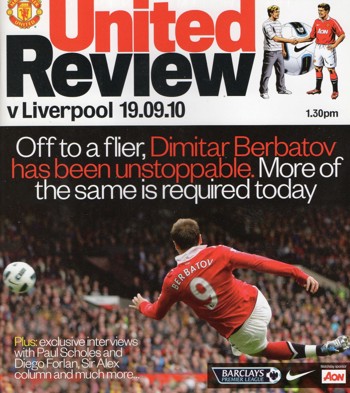 Match programme